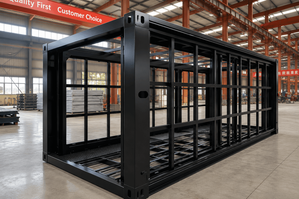 Stahlrahmen des faltbaren Wohncontainers 1