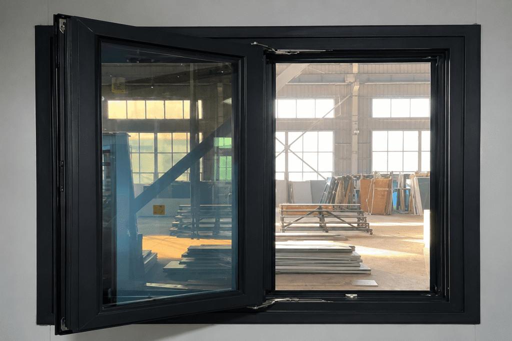 Thermisch getrenntes Fenster des Wohncontainers